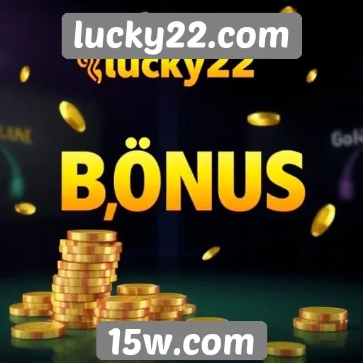 Como funciona o sistema de bônus do lucky22.com