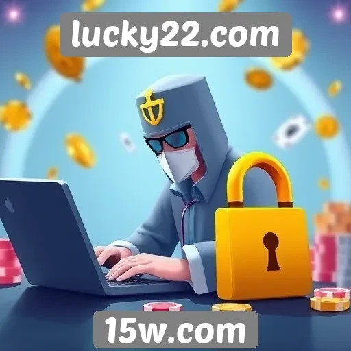 Fatores de segurança no site lucky22.com