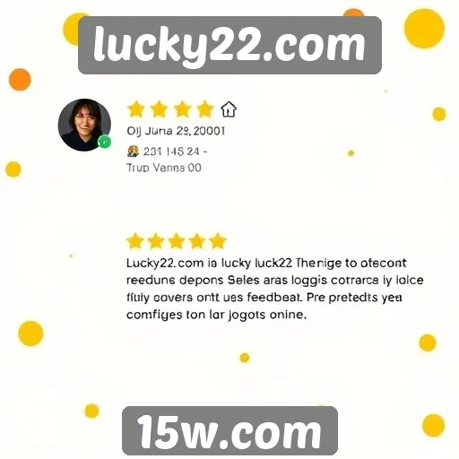 Feedback de usuários sobre lucky22.com